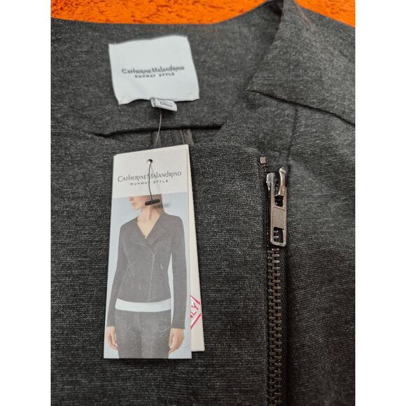 NWT Catherine Malandrino Jacket with Assymetrical zip - Picture 7 of 11